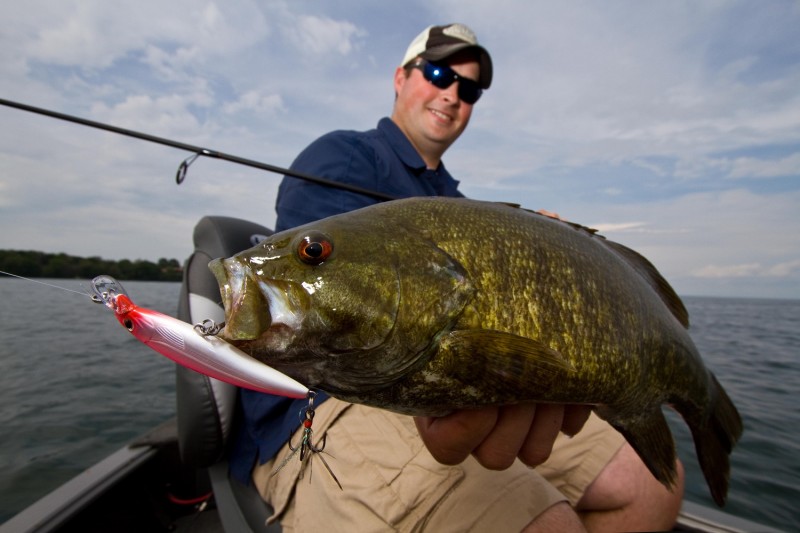 You can find bass in just about every body of water in Michigan. Image courtesy Rapala.