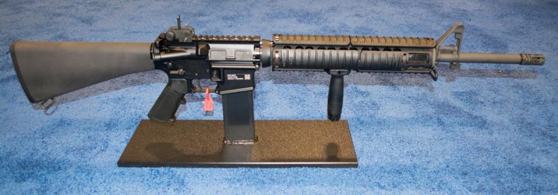 Also coming soon: a replica, semi-automatic FN M16.