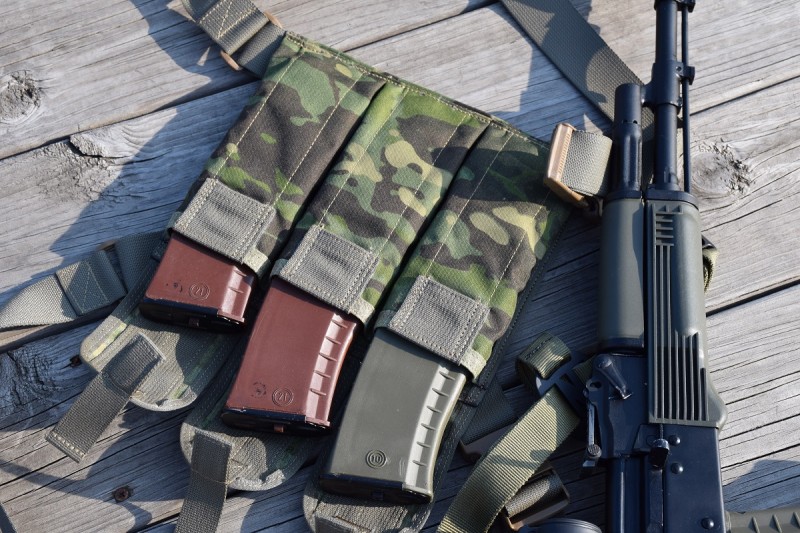 The UW Gear Bandoleer is a handy mag carrier that's perfect for covertly carrying mags on your person or making a range trip easier.