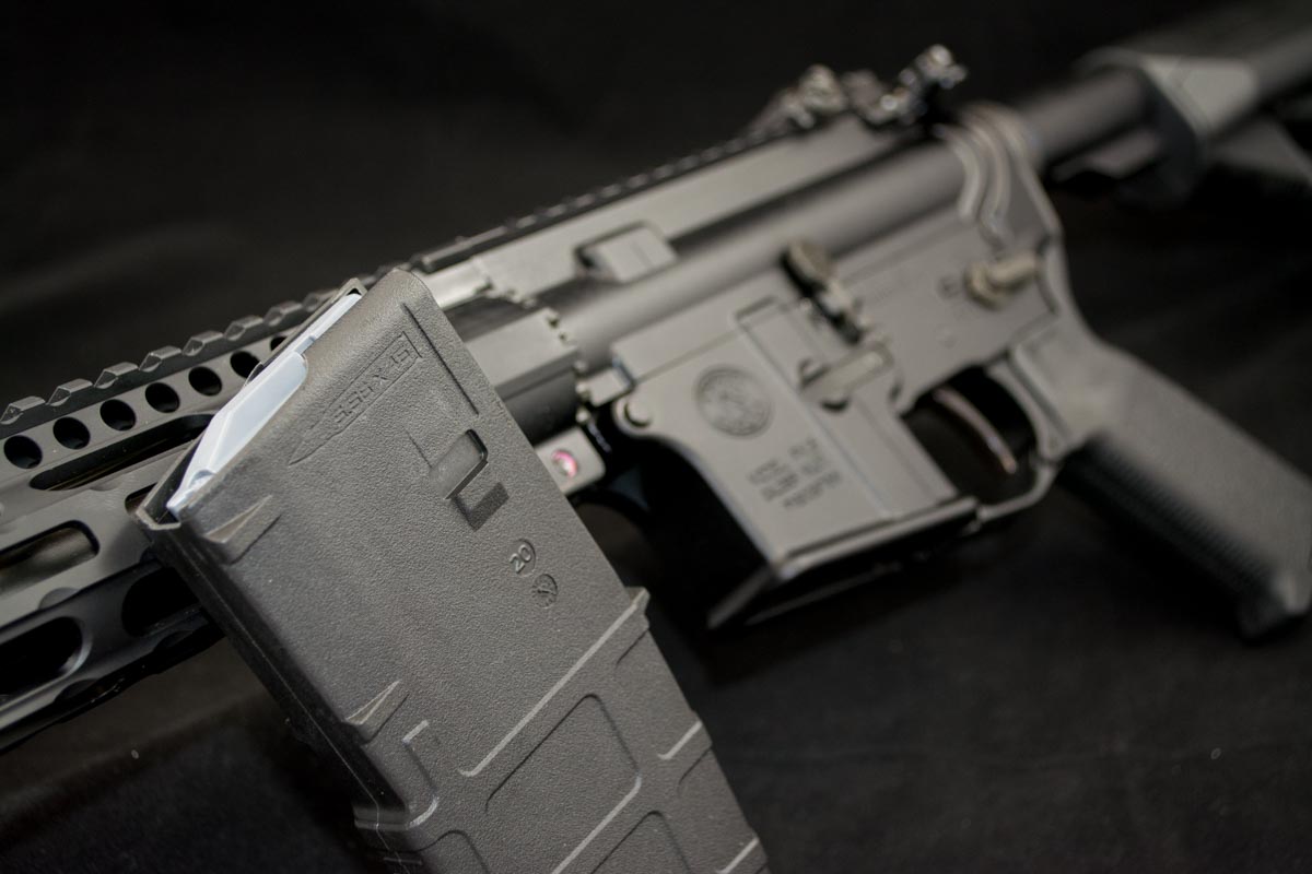 The standard DMR configuration already includes a slew of Magpul goodies.