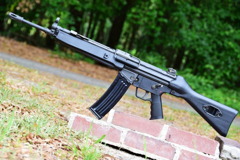 The C93 features a 16.25-inch barrel and traditional HK-style polymer furniture.