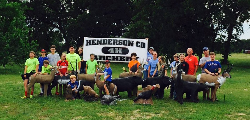 NRA Foundation Grants support local youth programs like the 4-H Archery club in Henderson County ,Texas.