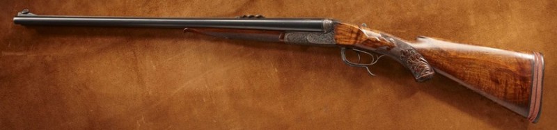 Theodore Roosevelt's .450 double-rifle rifle made by Frederick Adolph of Germany.