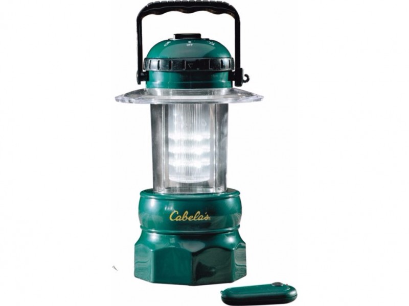 LED lantern with remote