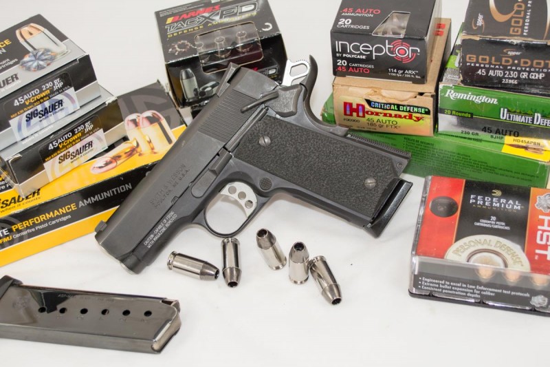 I tested the SW1911 Pro Series with a wide variety or self-defense ammo.