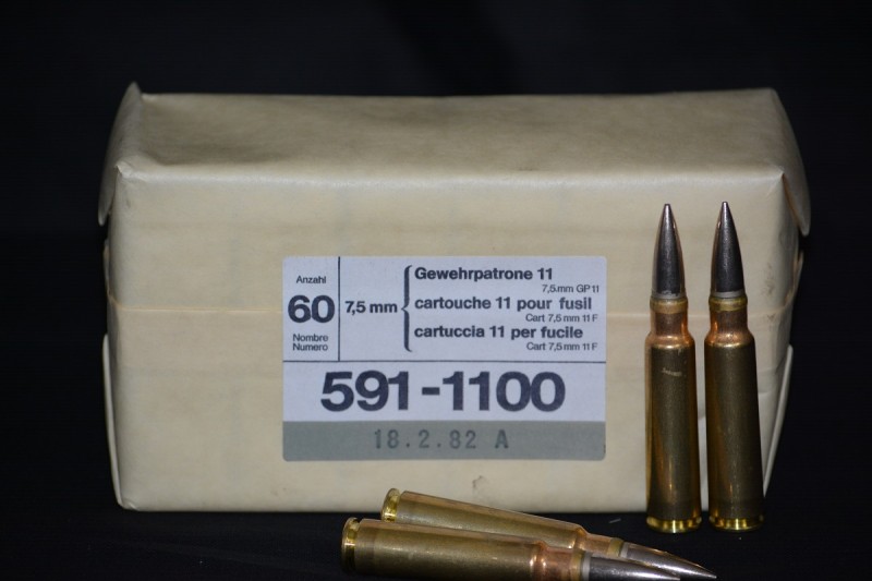 Swiss-made surplus GP11 ammo is noncorrosive and accurate. Image by Harry Fitzpatrick.