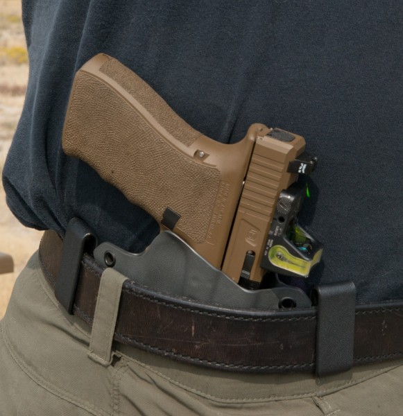 The G41 in an IWB holster.