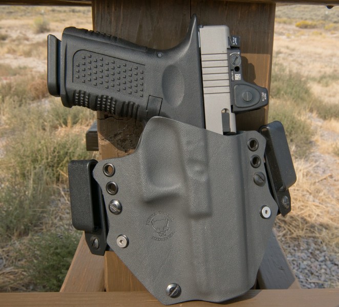 The G19 in the Pitbull Bloodline holster.