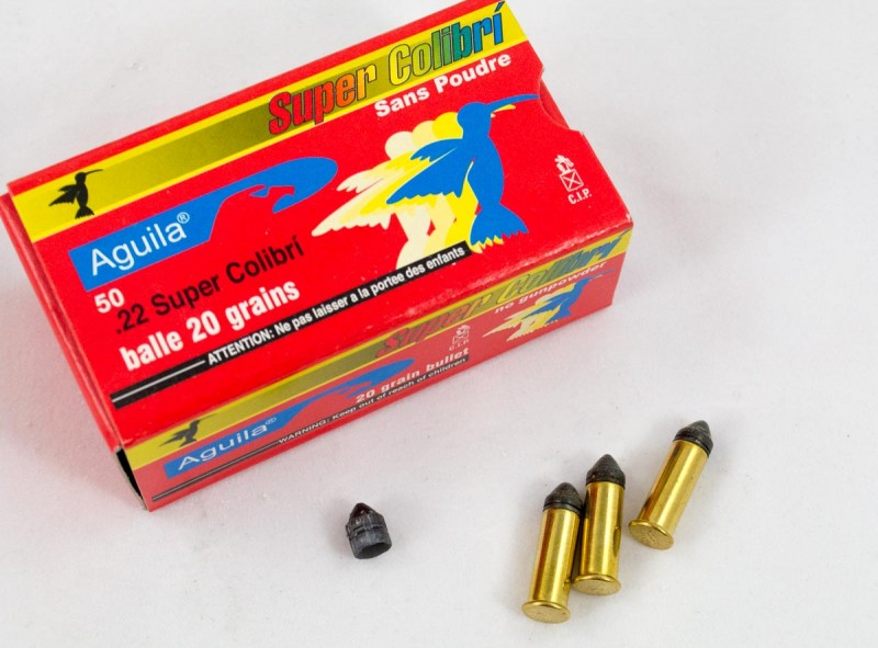 The powderless Aguila Super Colibri give your existing .22 the flexibility of an airgun.