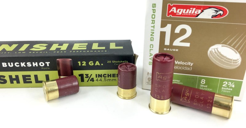 The Aguila Minishells are a full inch shorter than standard 2 3/4-inch 12-gauge shells.