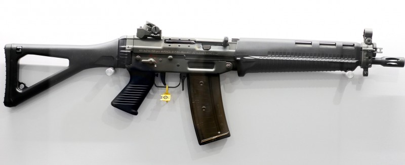 One of the original Sig 550 rifles. These rifles hold a special place in Canadian gun owners' hearts after the RCMP attempted to prohibit them after 12 years of happy shooting and extensive imports.