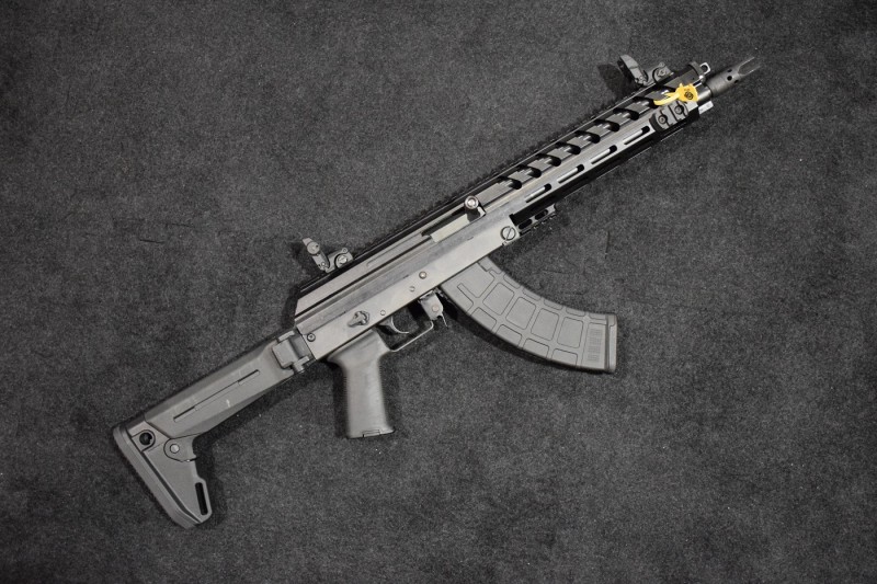 An M+M M10X SBR with a Zhukov stock.