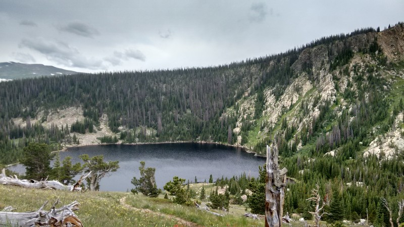 Browns Lake, Pingree Park, Colorado.