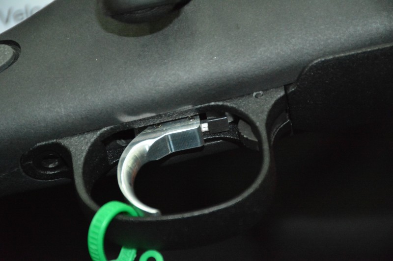 The Remington 700 custom trigger from Velocity Trigger is 100 percent American-made and has a special “diamond” finish.