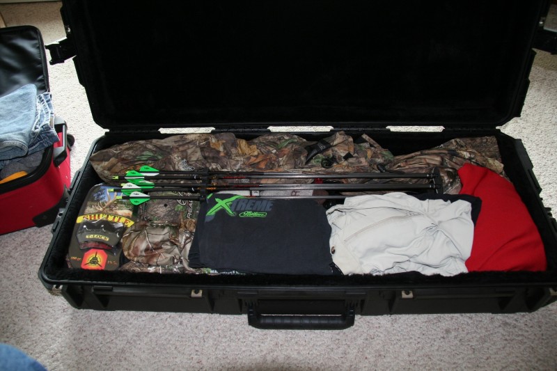 Getting your bow through baggage handling and to a hunting destination in good shape can be a problem. Tightly packing it in hard-sided luggage specifically made for the purpose is a good idea. 