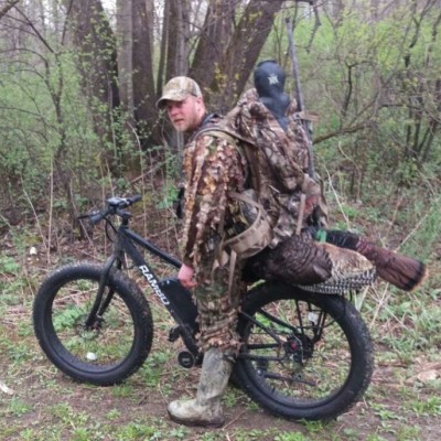 As time goes on, hunters may find more useful niches for the fat tire bikes in their specific styles of hunting. (Photo courtesy Rambo Bikes.)