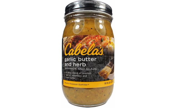 Cabela's Garlic Butter and Herb Marinade 6-23-16