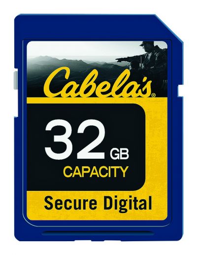 Cabela's SD Memory Card (3) 6-30-16