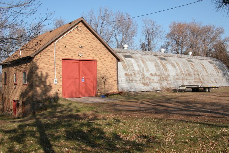 The company operated out of this barn behind John Burgeson’s house for 15 years.