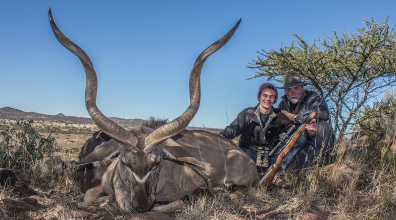 No question that for shooting big game at long range there are more powerful cartridges than the .308, but they also kick harder. A .308 and a 165-grain bullet took down this kudu at 465 yards.