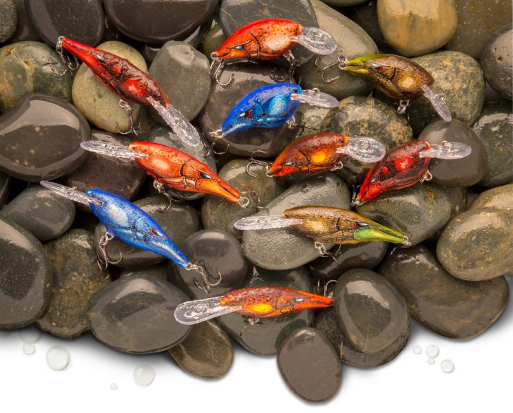 New rusty crayfish inspired colors from Rapala are deadly on walleyes and other predators.