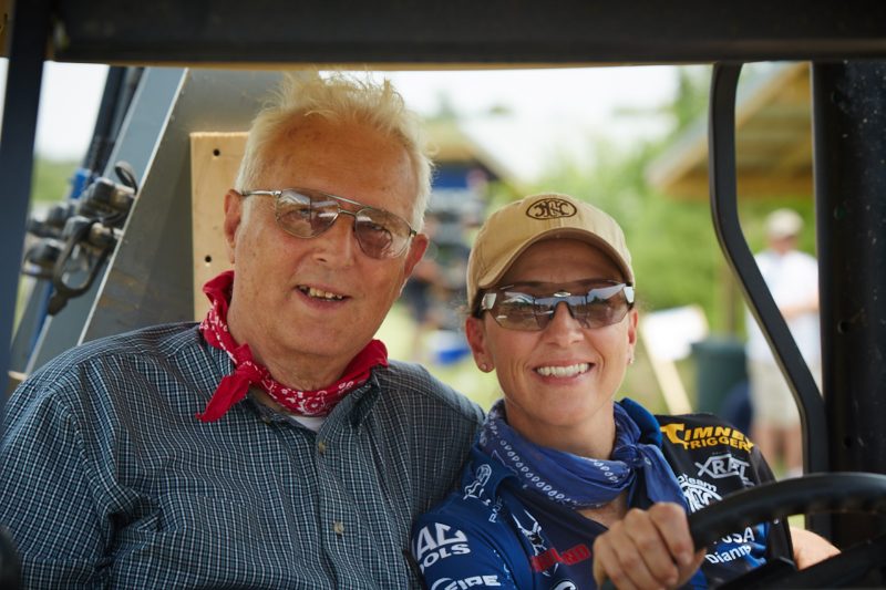 Dianna credits her father for her life-long love of firearms and shooting.