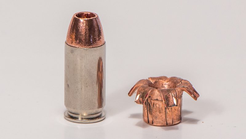 Barnes TAC-XP bullets aren’t bonded but perform very similarly to bonded bullets because they have no core that can separate.
