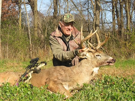Clancy loved to hunt or fish for just about anything, but he especially loved pursuing mature bucks with his bow.