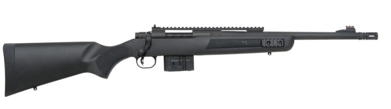 The Mossberg MVP is the most affordable commercial Scout Rifle. It is reliable, accurate and very compact.