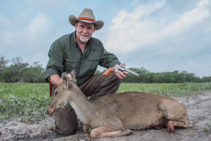 With the proper loads, the .32 H&R and the .327 are capable of killing deer at reasonable distances.