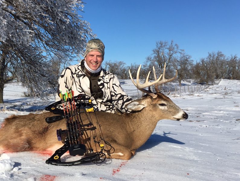 After a winter storm blanketed the landscape with a heavy layer of ice, the author found success on this fine 5x4.