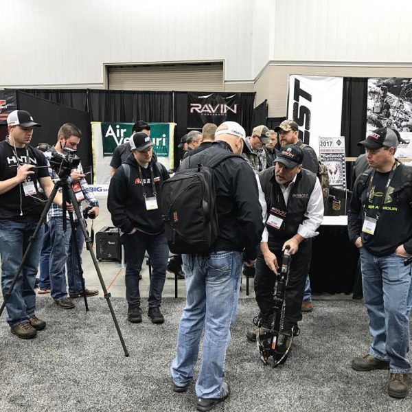 Ravin Crossbows drew a lot of attention at the 2017 ATA Show.